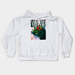 Rittenhouse Square Flower Bouquet photo Kids Hoodie